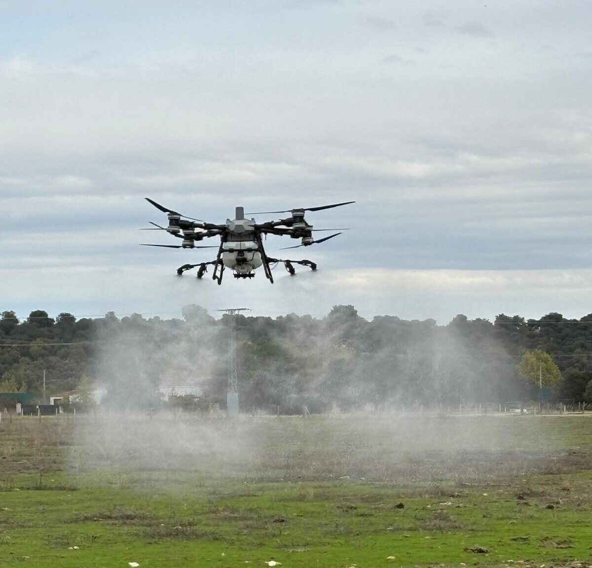 Tratamiento con Dron